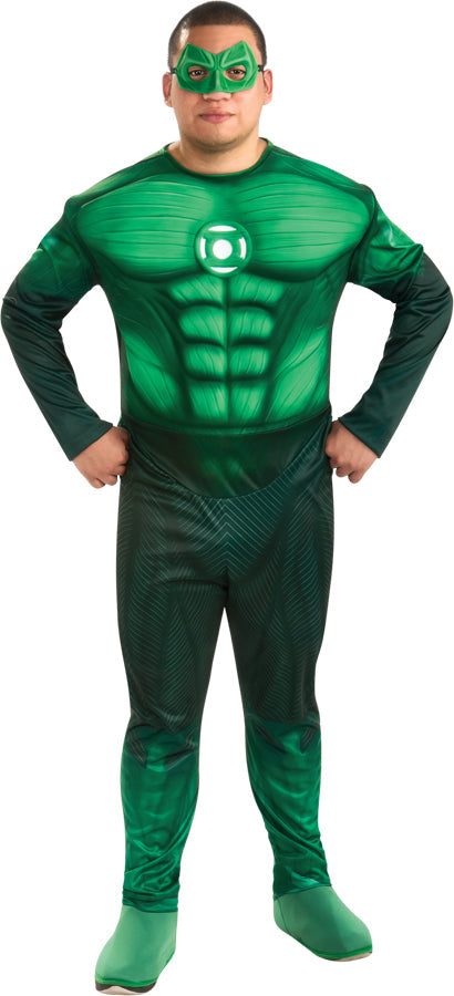 Men's Plus Size Deluxe Hal Jordan Costume - Green Lantern Movie Plus Size Halloween Costumes - Tophatter Daily Deals