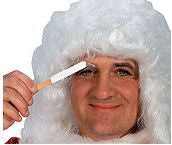 Santa Eyebrow Stick Christmas Decorations & Props - Tophatter Daily Deals