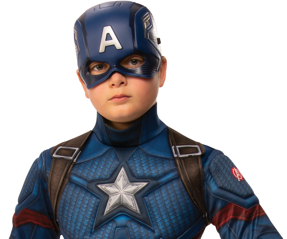 Captain America 1/2 Child Mask Halloween Masks - Tophatter Daily Deals