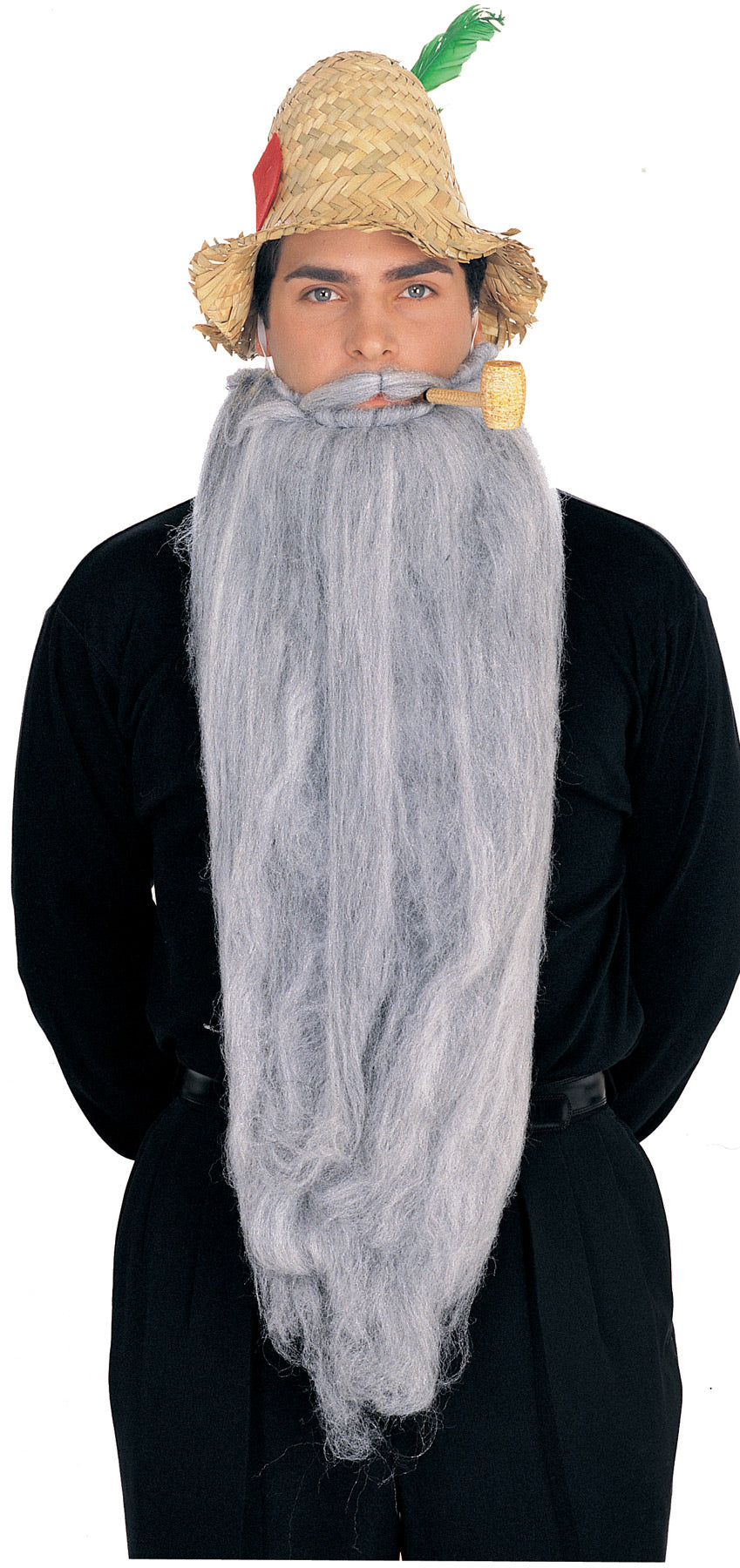 25" Mohair Beard & Moustache Set Halloween Accessories - Tophatter Daily Deals