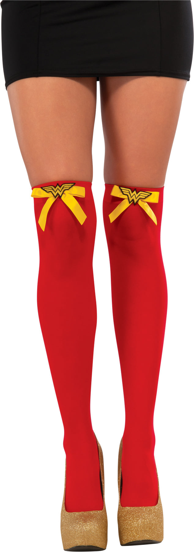 Wonder Woman Thigh-Highs Costume Tights & Stockings - Tophatter Daily Deals