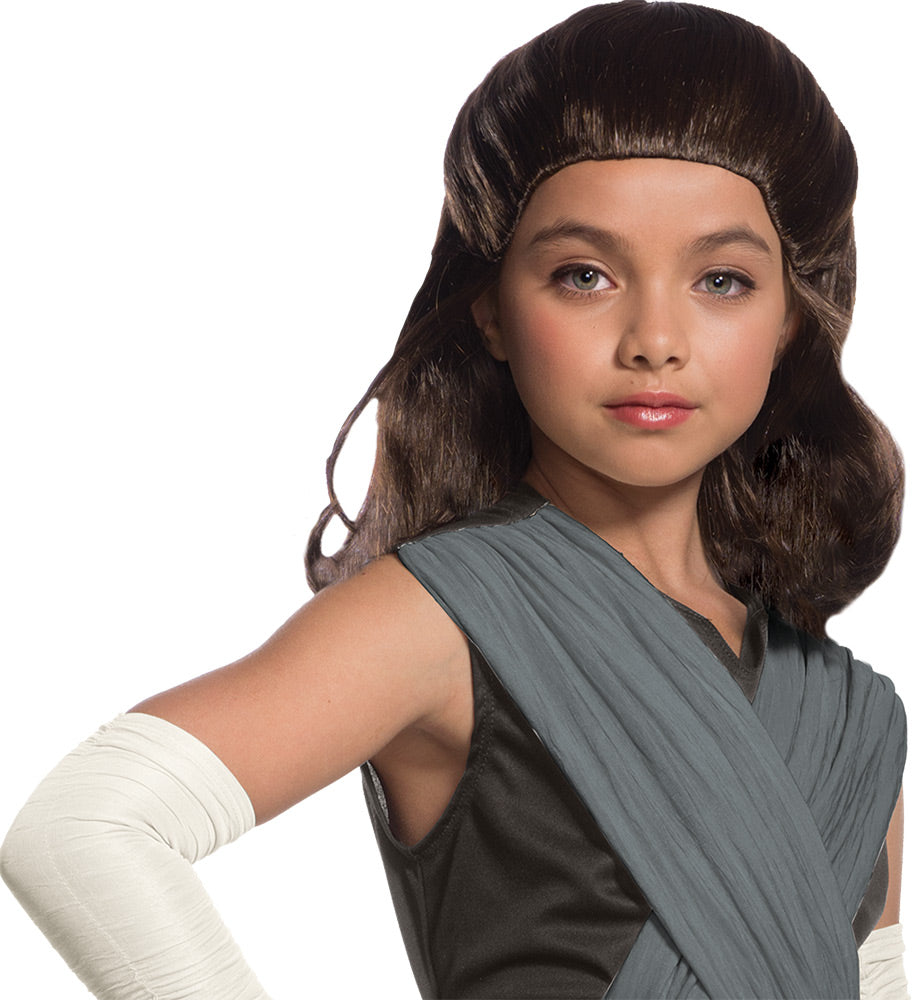 Girl's Rey Wig - Star Wars VIII Halloween Wigs - Tophatter Daily Deals