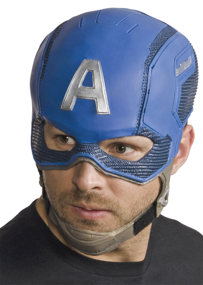 Captain America Full Mask Halloween Masks - Tophatter Daily Deals