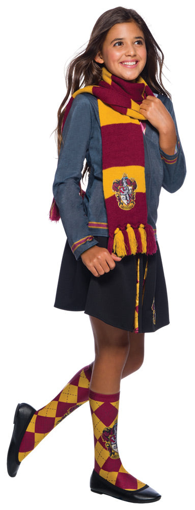 Deluxe Gryffindor Scarf - Harry Potter Costume Accessories - Tophatter Daily Deals