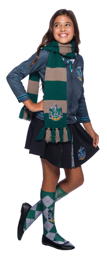 Deluxe Slytherin Scarf - Harry Potter Costume Accessories - Tophatter Daily Deals
