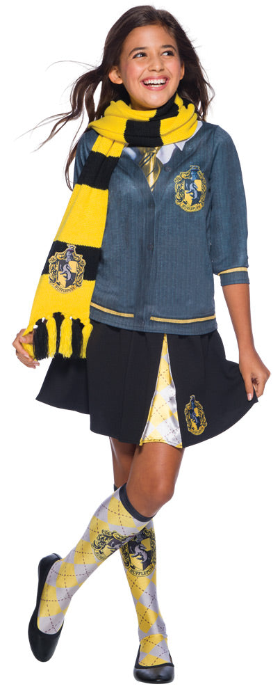 Deluxe Hufflepuff Scarf - Harry Potter Costume Accessories - Tophatter Daily Deals