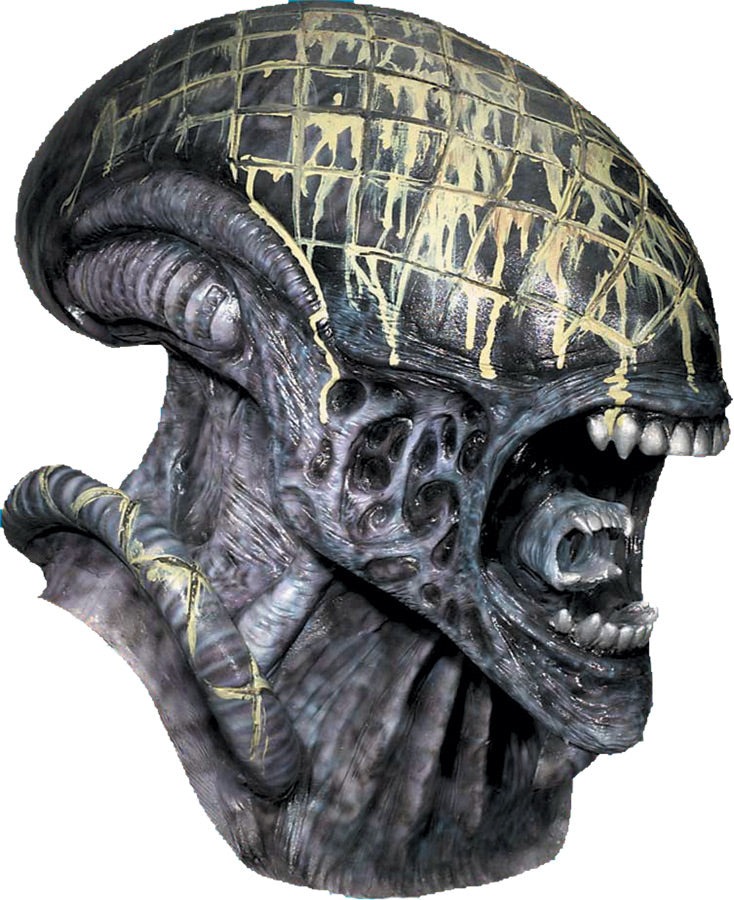 Deluxe Alien Overhead Latex Mask - Alien vs. Predator – Tophatter's Inc.