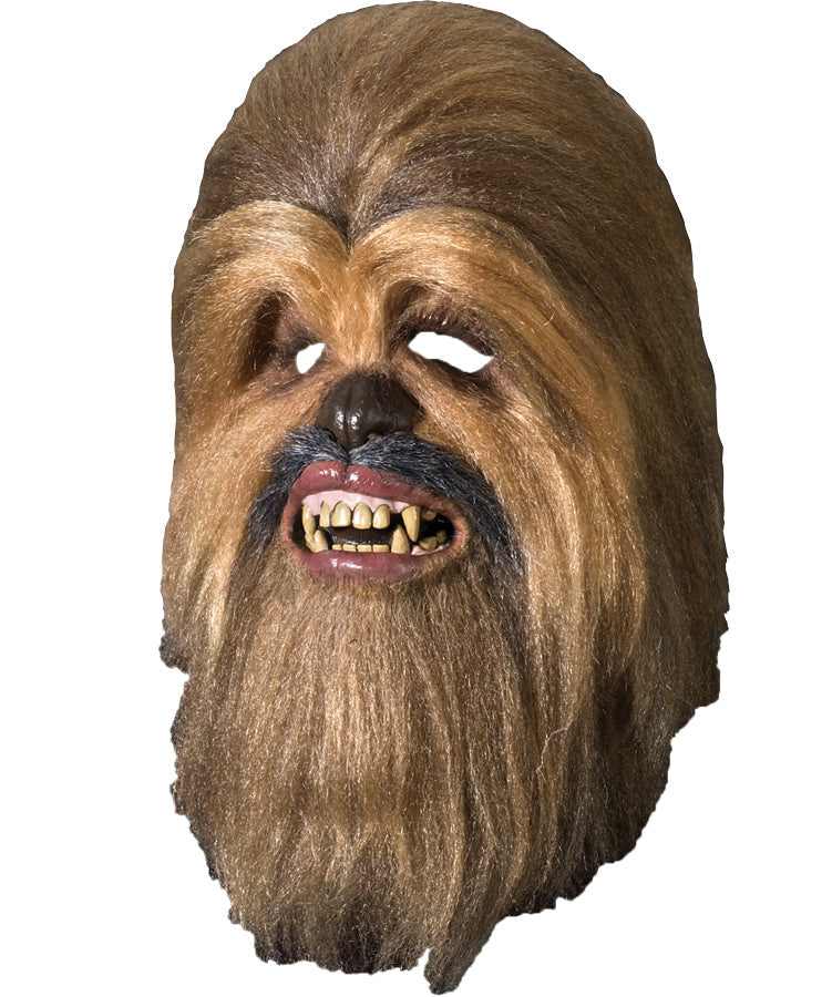 Chewbacca Full Latex Mask - Star Wars Classic Halloween Masks - Tophatter Daily Deals