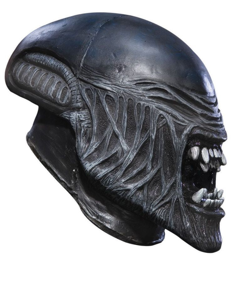 Child's Alien 3/4 Vinyl Mask - Alien vs. Predator Halloween Masks - Tophatter Daily Deals