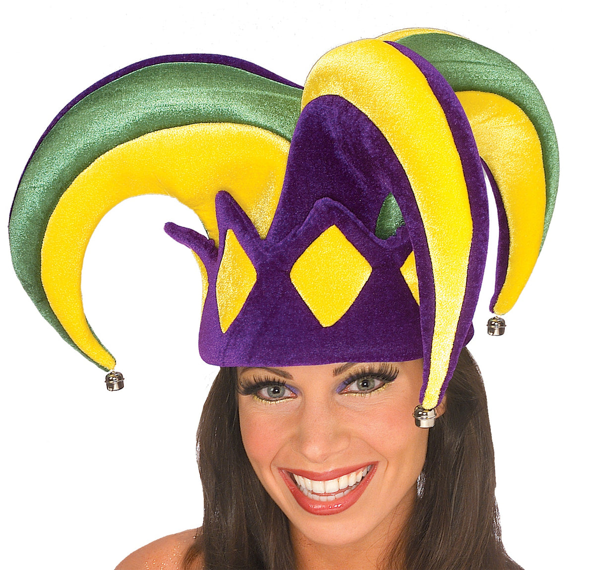 Mardi Gras Royale Jester Hat Halloween Hats & Headpieces - Tophatter Daily Deals