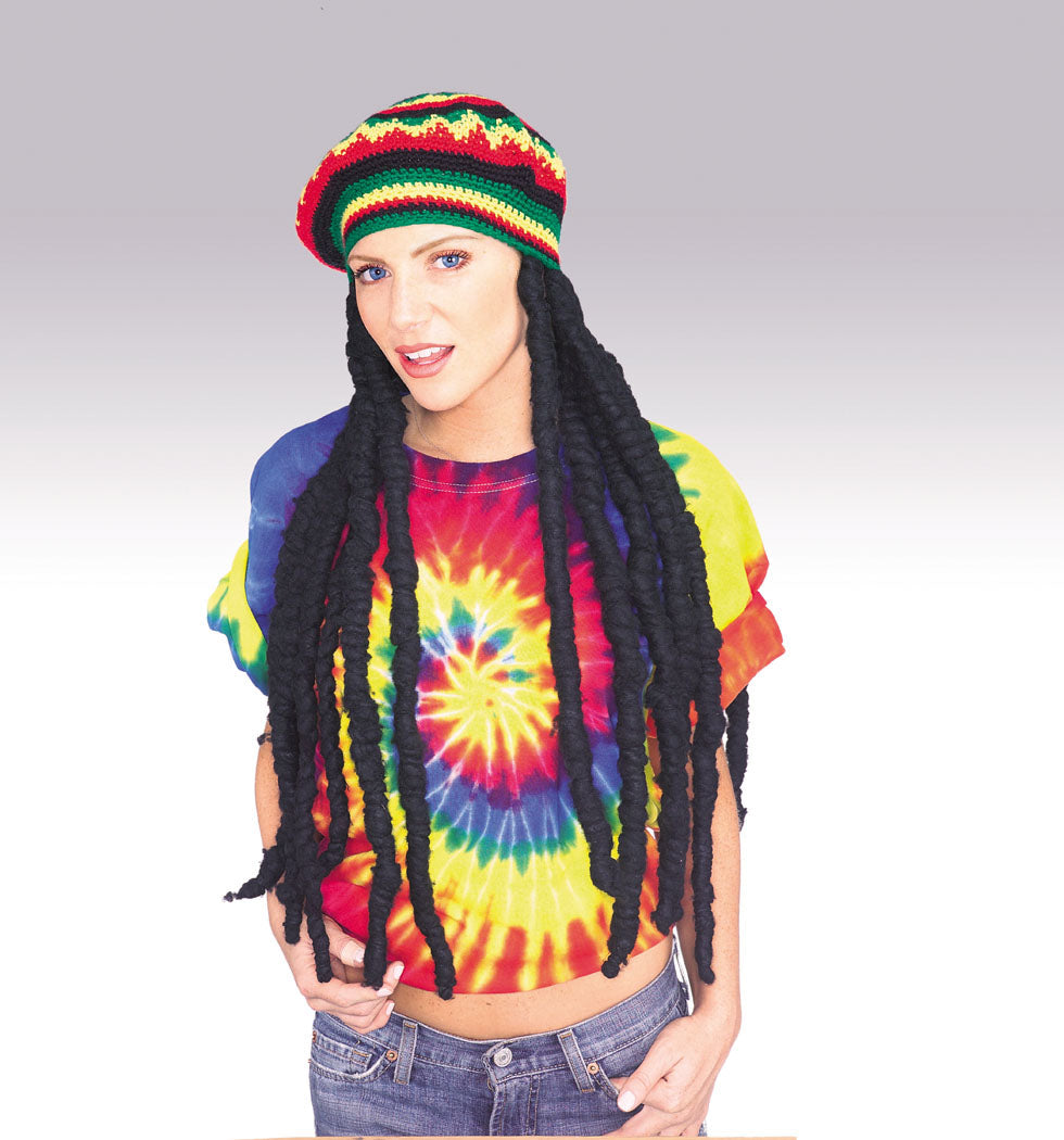 Rasta Wig Cap Halloween Wigs - Tophatter Daily Deals