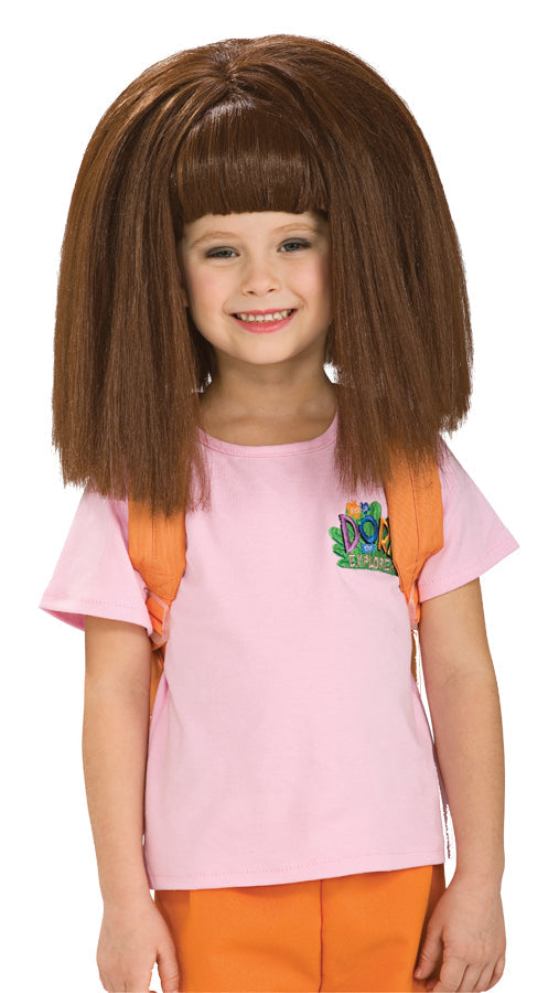 Girl's Dora Wig - Dora the Explorer Halloween Wigs - Tophatter Daily Deals