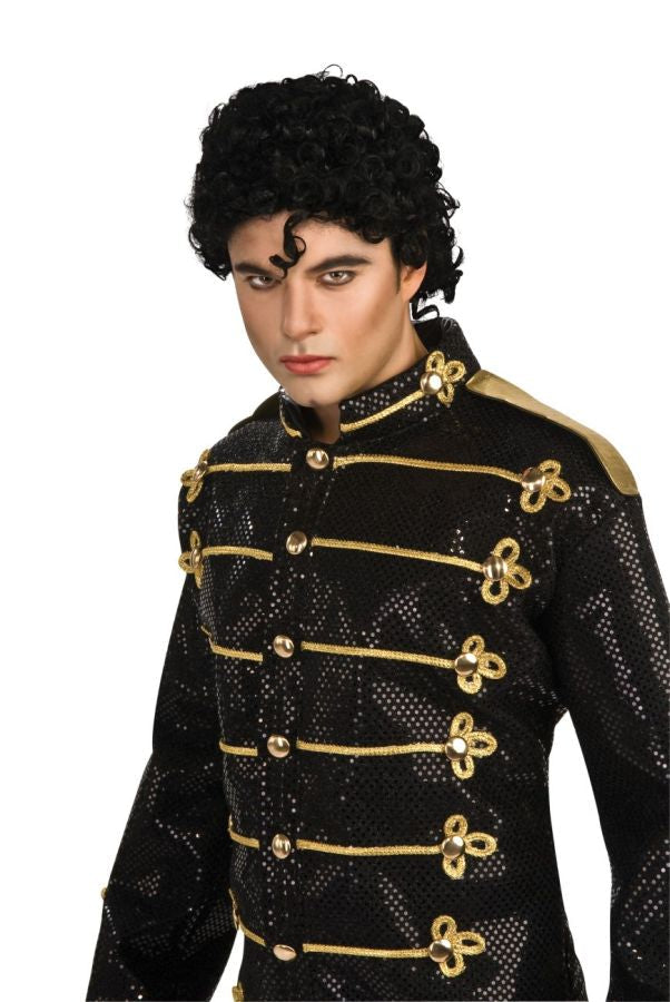 Michael Jackson Curly Wig Halloween Wigs - Tophatter Daily Deals