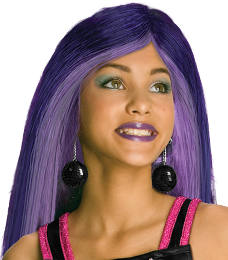 Girl's Spectra Vondergeist Wig - Monster High Halloween Wigs - Tophatter Daily Deals