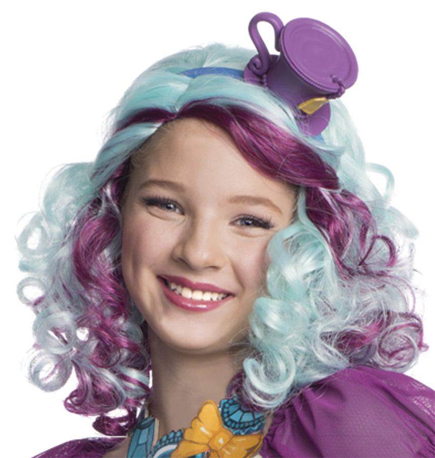 Girl's Madeline Hatter Wig - Ever After High Halloween Wigs - Tophatter Daily Deals