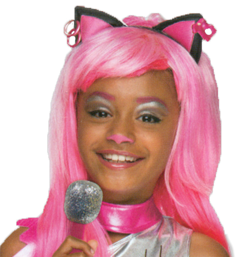 Girl's Catty Noir Wig - Monster High Halloween Wigs - Tophatter Daily Deals
