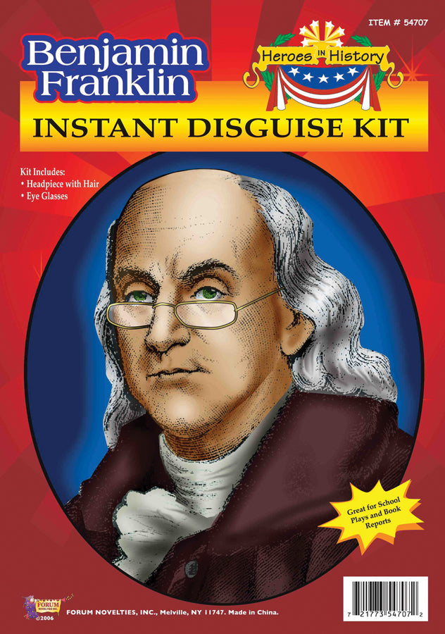 Ben Franklin - Heroes in History Costume Accessories - Tophatter Daily Deals
