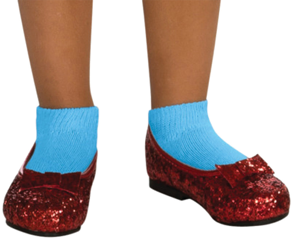 Girl's Deluxe Sequin Dorothy Shoes - Wizard of Oz Witch Halloween Costumes - Tophatter Daily Deals