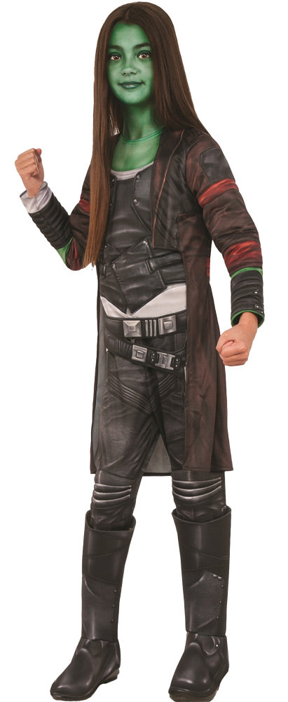 Girl's Deluxe Gamora Costume - Guardians of the Galaxy Girls Halloween Costumes - Tophatter Daily Deals