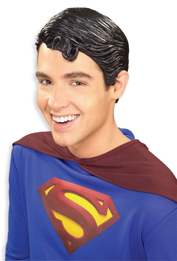 Men's Superman Vinyl Wig Halloween Wigs - Tophatter Daily Deals