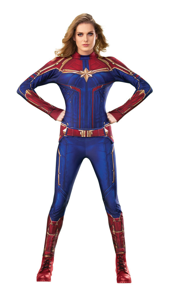 CAPTAIN MARVEL DLX LG 14-16 Halloween & Party Essentials - Tophatter Daily Deals