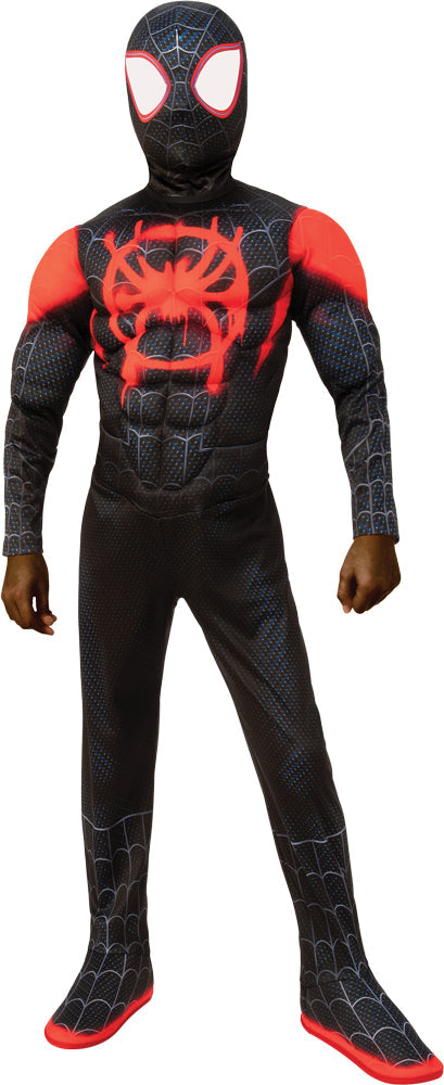 Miles Morales Spidermn Child Costume Halloween Spider Decorations - Tophatter Daily Deals