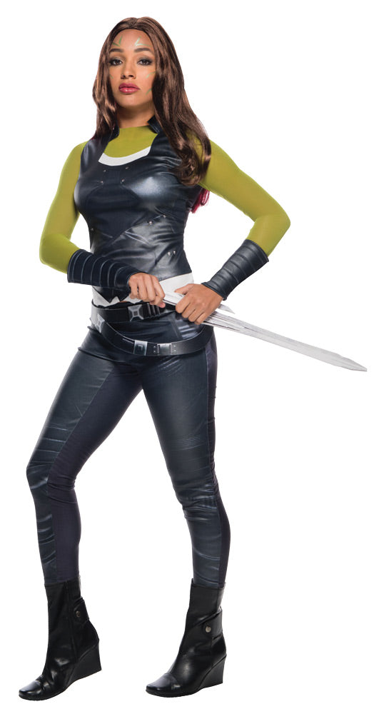 Women's Deluxe Gamora Costume - Guardians of the Galaxy Womens Halloween Costumes - Tophatter Daily Deals