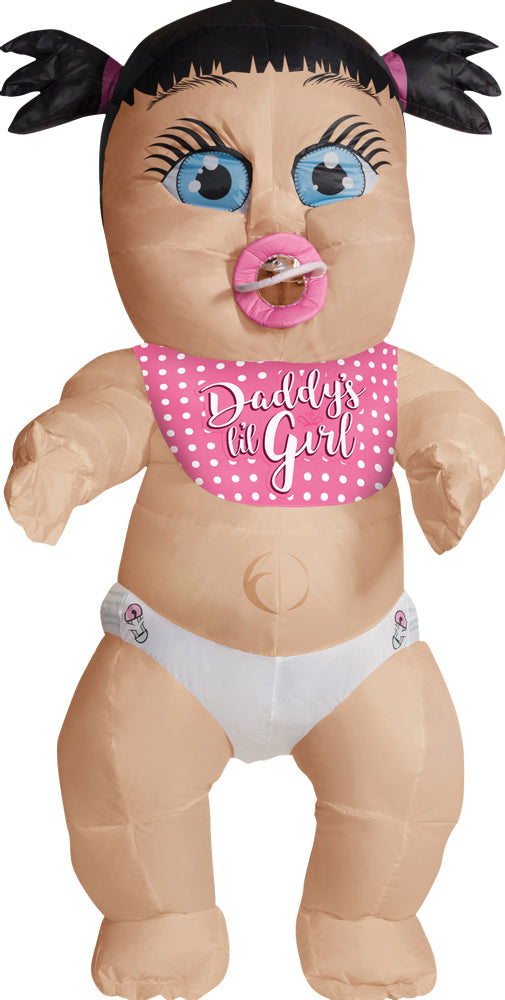 DADDY'S LIL' GIRL INFLATABLE Halloween Inflatable Decorations - Tophatter Daily Deals