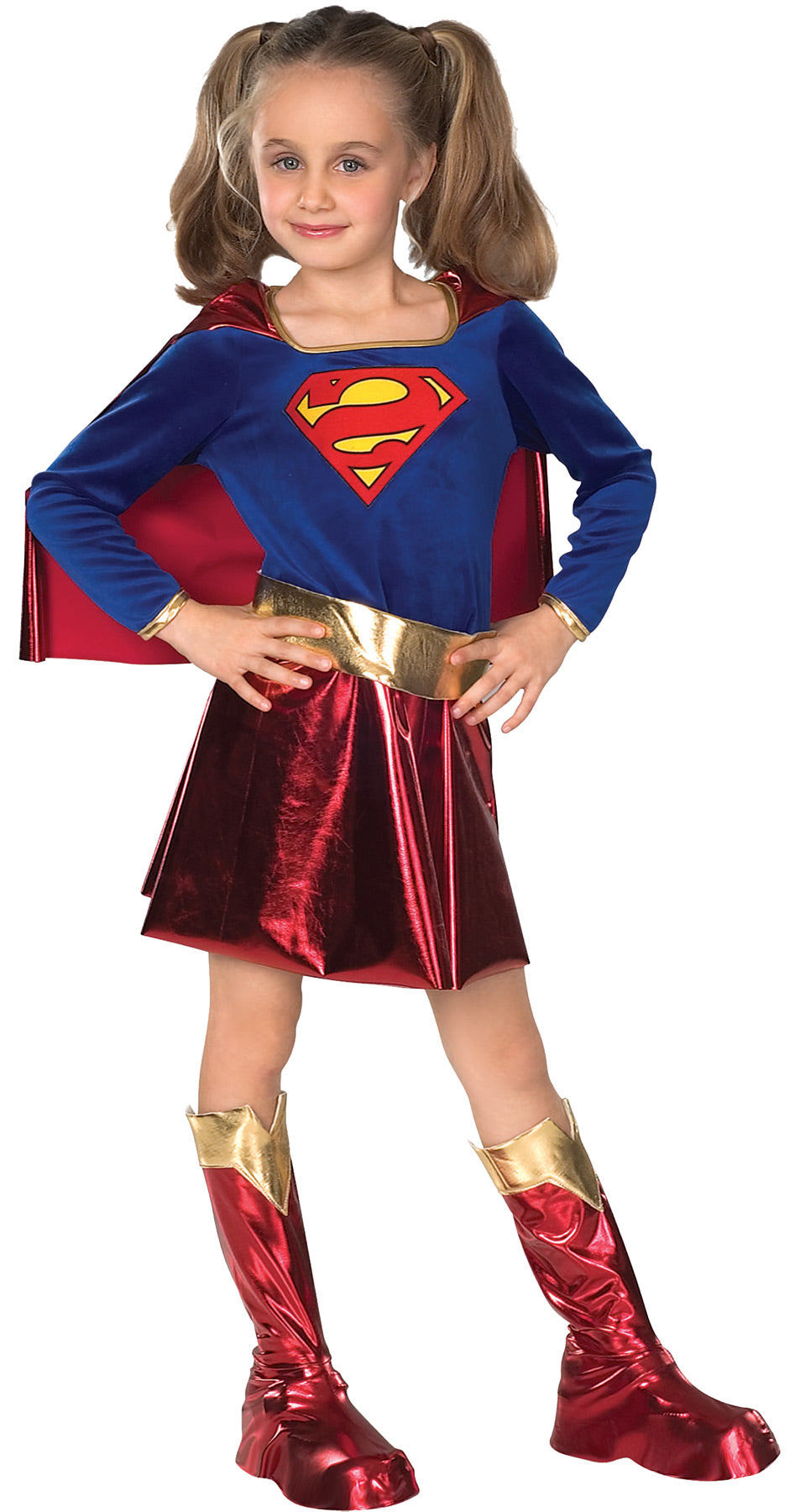 Girl's Deluxe Supergirl Costume Girls Halloween Costumes - Tophatter Daily Deals