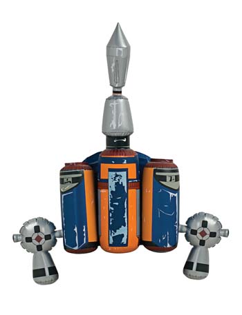Inflatable Boba Fett Jet Pack - Star Wars Classic Halloween Inflatable Decorations - Tophatter Daily Deals