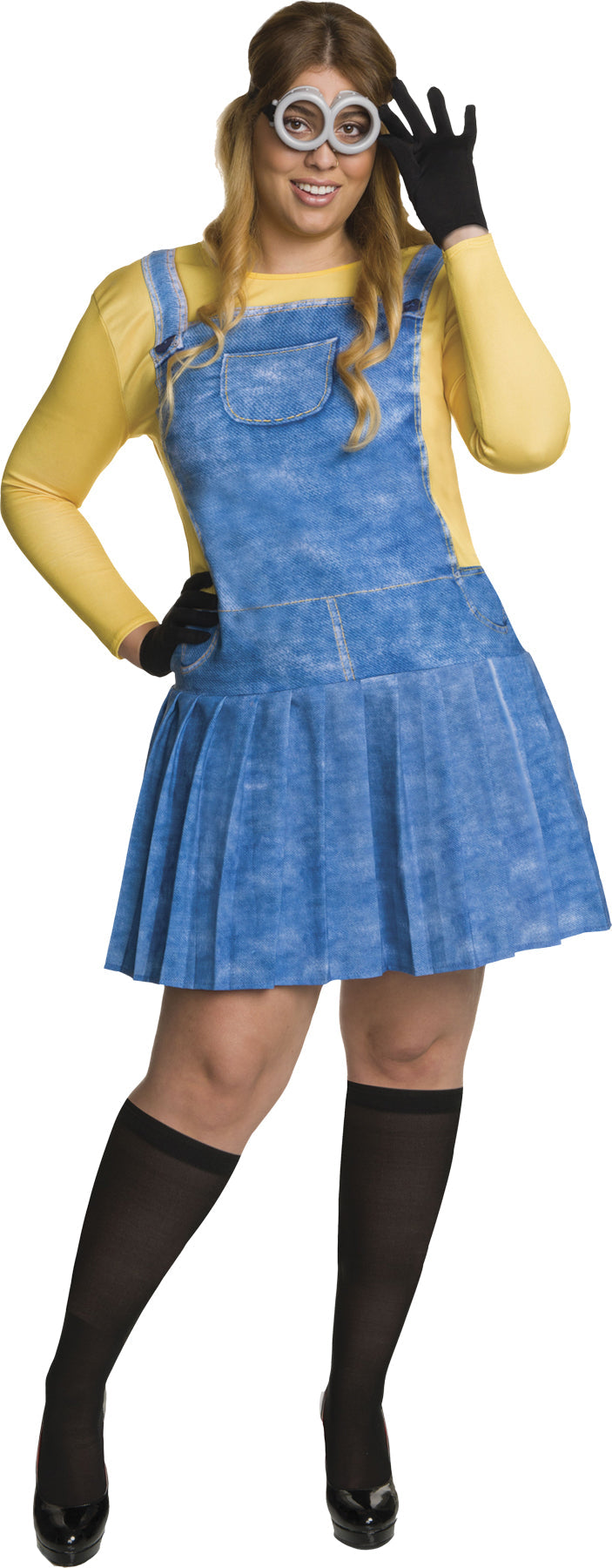Women's Plus Size Minion Costume Plus Size Halloween Costumes - Tophatter Daily Deals