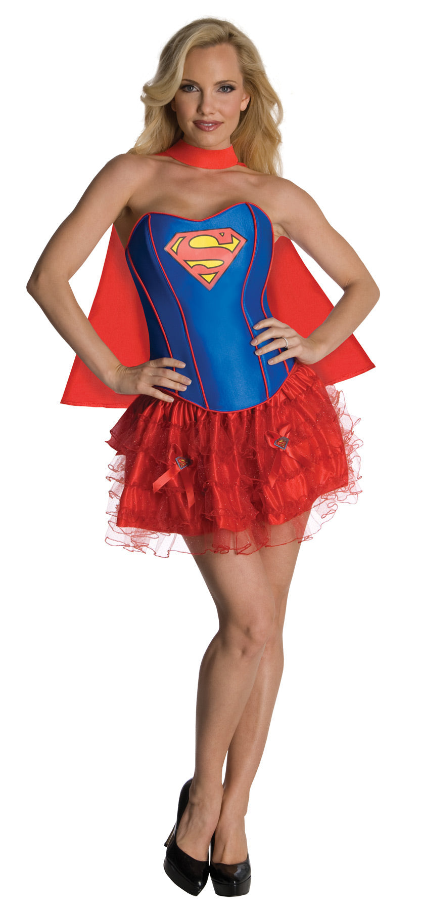 Women's Supergirl Flirty Corset Costume Womens Halloween Costumes - Tophatter Daily Deals