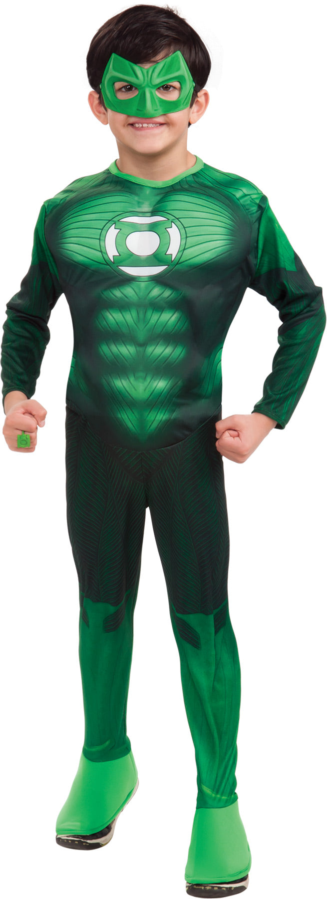 Boy's Deluxe Muscle Hal Jordan Costume - Green Lantern Movie ...