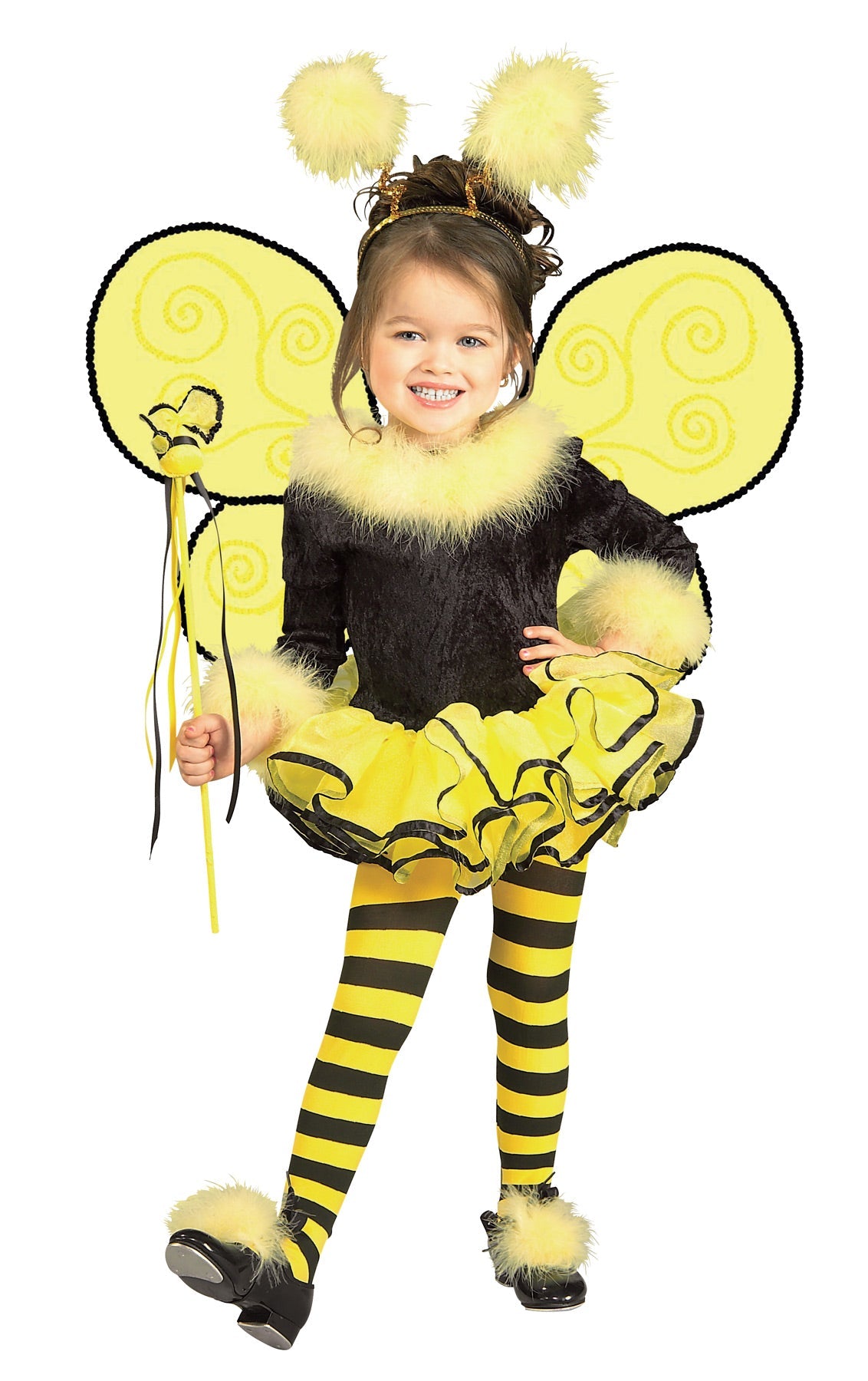 Girl's Bumblebee Costume Girls Halloween Costumes - Tophatter Daily Deals