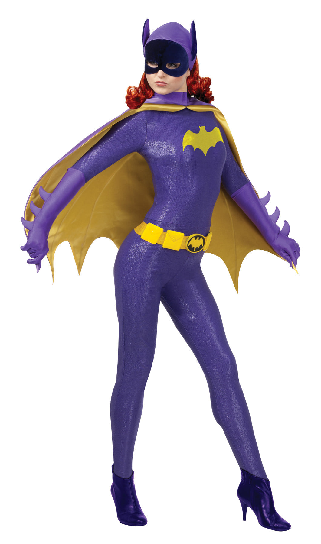 Women's Grand Heritage Batgirl Costume - Batman TV Show 1966 Womens Halloween Costumes - Tophatter Daily Deals