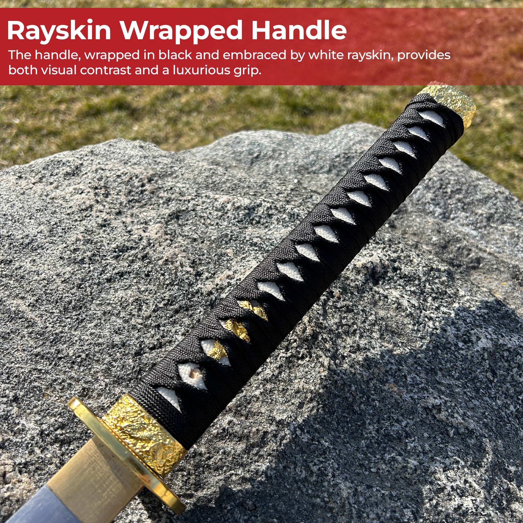 Ruby Elegance Handmade Katana Swords - Tophatter Daily Deals