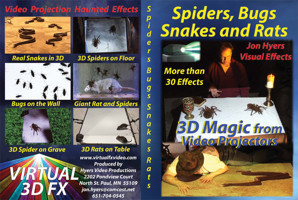 DVD Spiders Snakes & Bats Halloween Spider Decorations - Tophatter Daily Deals