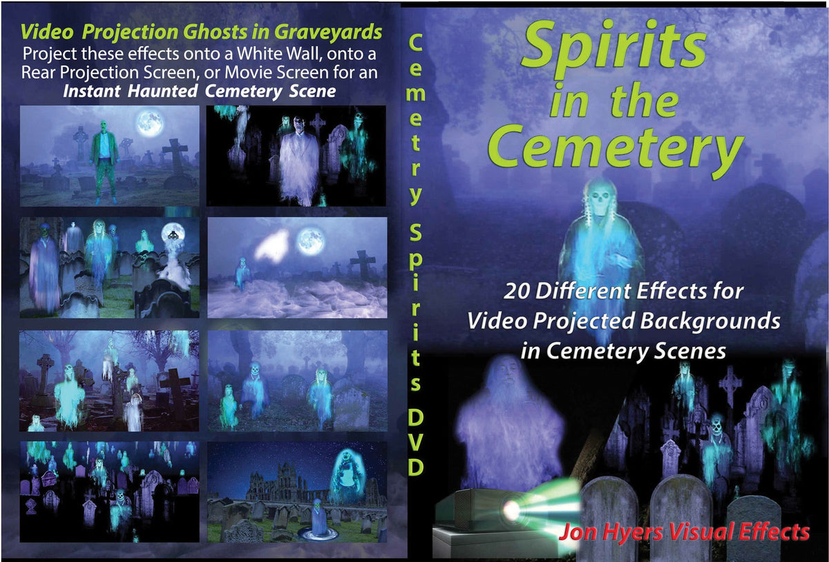 DVD Spirits In Cemetery Halloween Graveyard Decorations - Tophatter Daily Deals