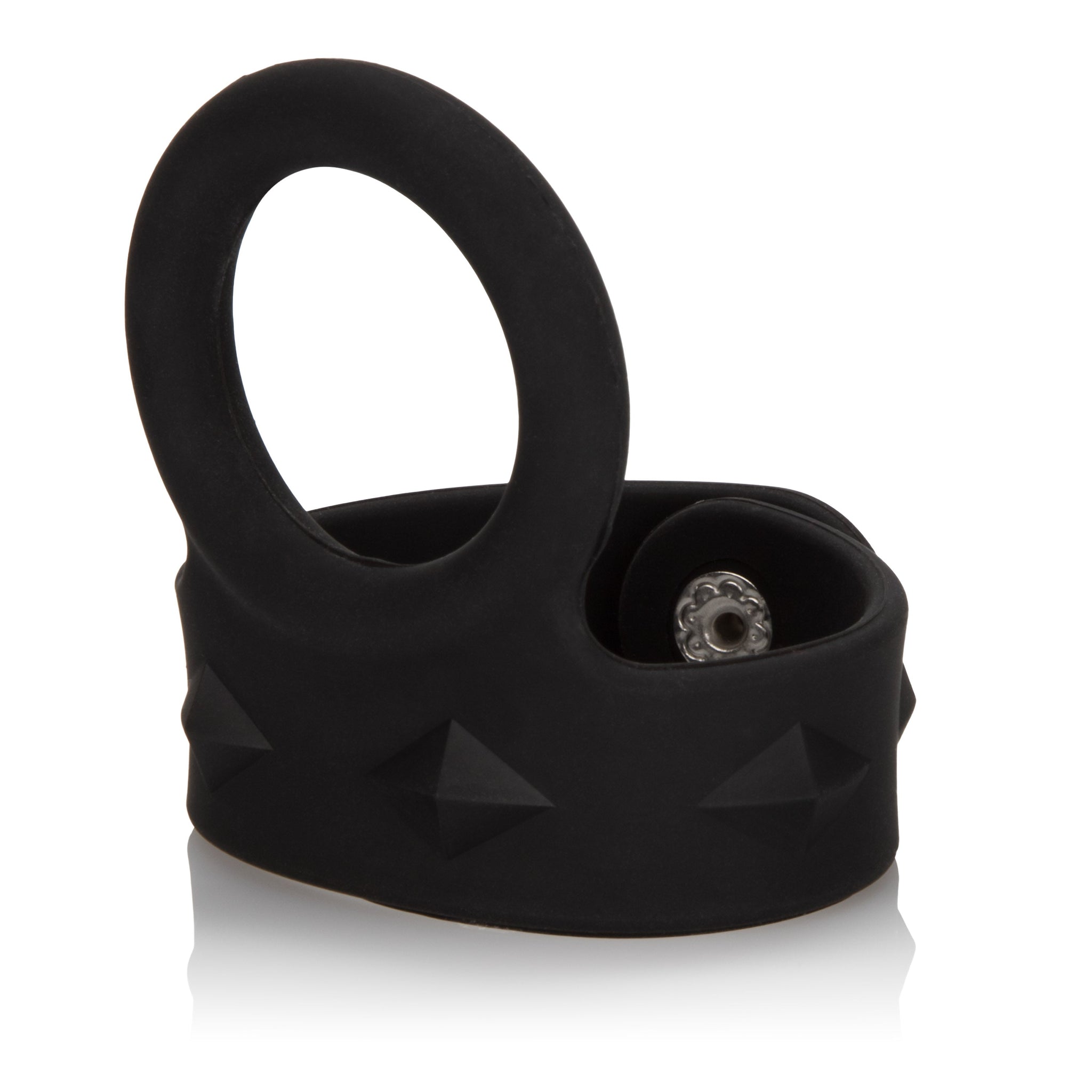 Silicone Adjustable Tri-Snap Scrotum Support Ring Large – Comfortable Silicone Support Ring > Cock Ring > Adjustable - Tophatter Daily Deals