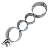 Rouge Stainless Steel Heavy Metal Wrist and Ankle Binder – 15 Inch Restraint > Bondage Gear > Restraints - Tophatter Daily Deals
