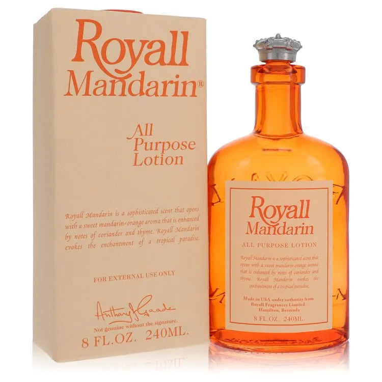 Royall Mandarin by Royall Fragrances All Purpose Lotion / Cologne 4 oz for Men 8 oz All Purpose Lotion - Tophatter Daily Deals
