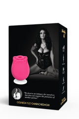 Intimately GG The GG Rose Pink Silicone Suction Stimulator 2.6 Inch Rechargeable > Sex Toys For Ladies > Rose Stimulators - Tophatter Daily Deals