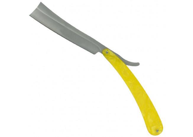 The Ladies Man Straight Razor Yellow knives - Tophatter Daily Deals