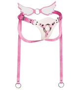Solyra Good Angel – Adjustable Vegan Leather Strap-On Harness > Dildos > Strap On Harnesses - Tophatter Daily Deals
