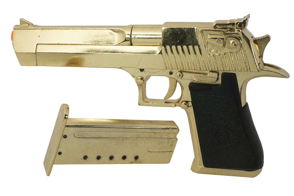 DEADPOOL - Gold Desert Eagle Pistol Replica - Tophatter Daily Deals