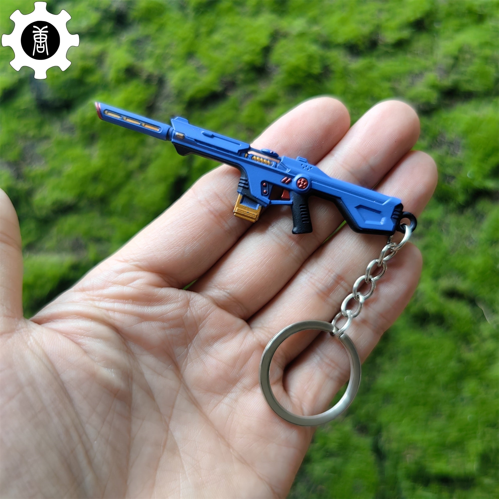 Mini Radiant Entertainment System Phantom Gun Metal Keychain - Tophatter Daily Deals