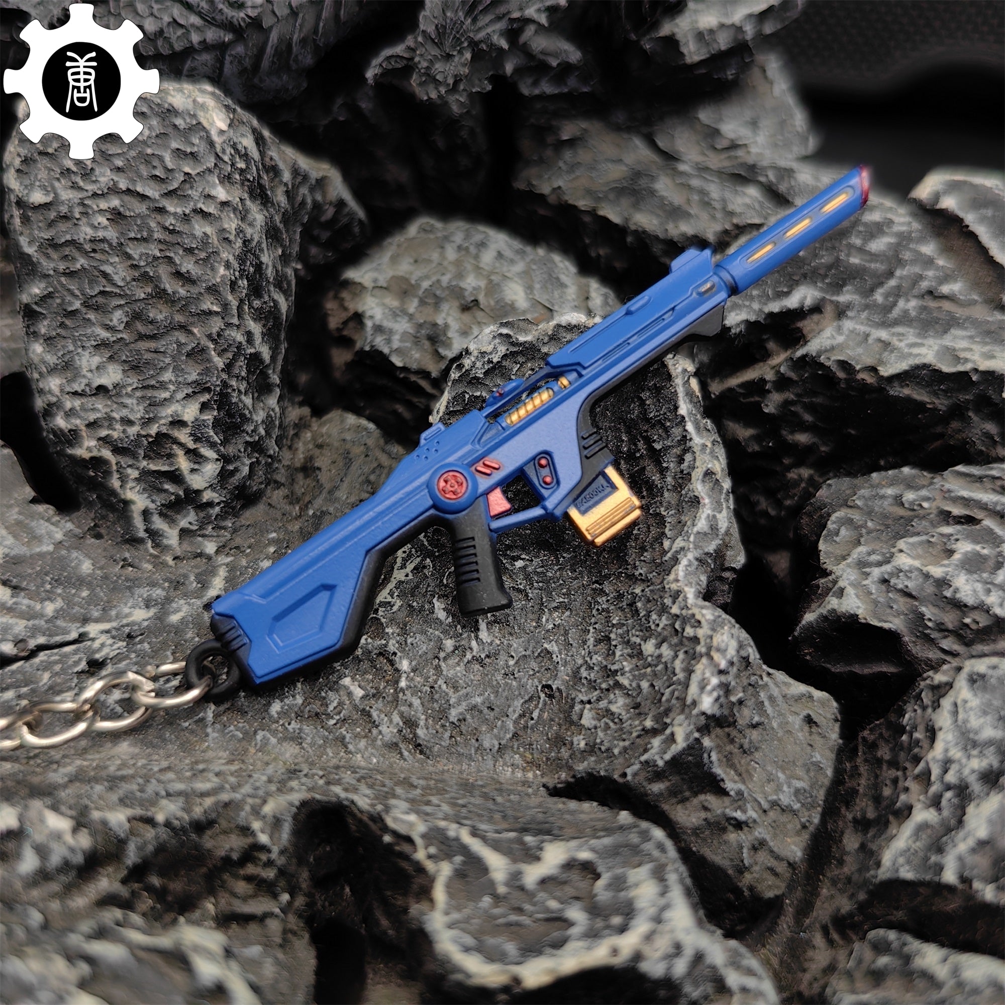 Mini Radiant Entertainment System Phantom Gun Metal Keychain - Tophatter Daily Deals