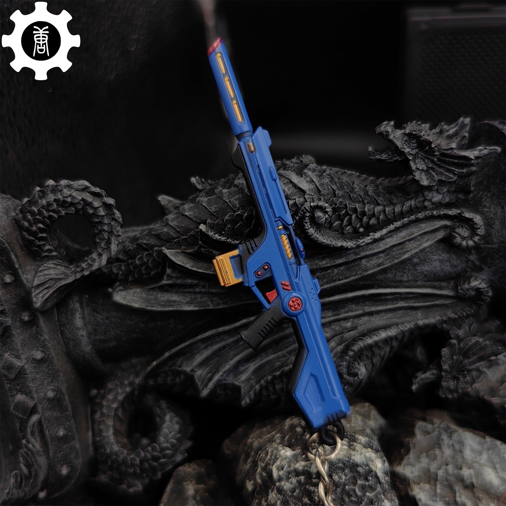 Mini Radiant Entertainment System Phantom Gun Metal Keychain - Tophatter Daily Deals