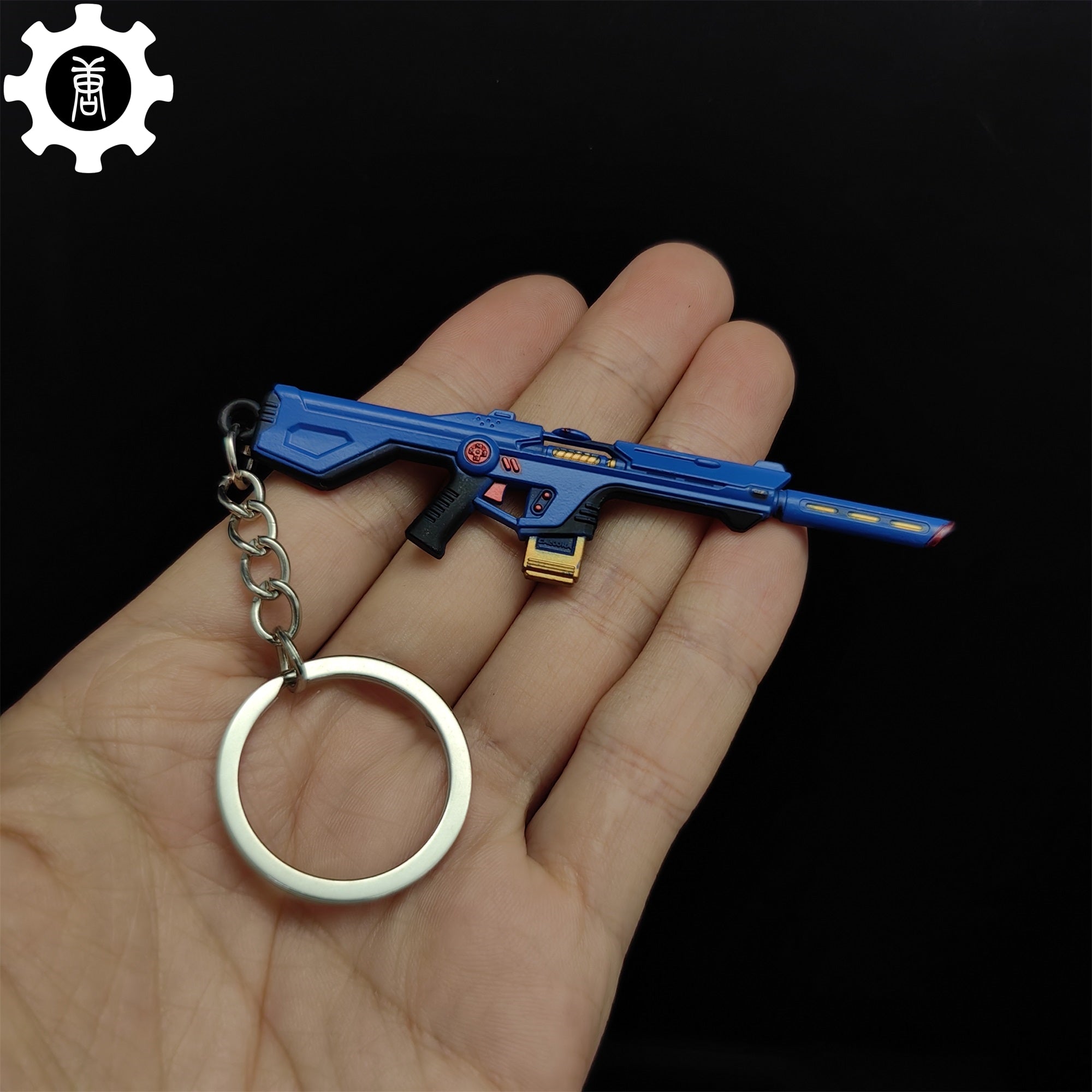 Mini Radiant Entertainment System Phantom Gun Metal Keychain - Tophatter Daily Deals