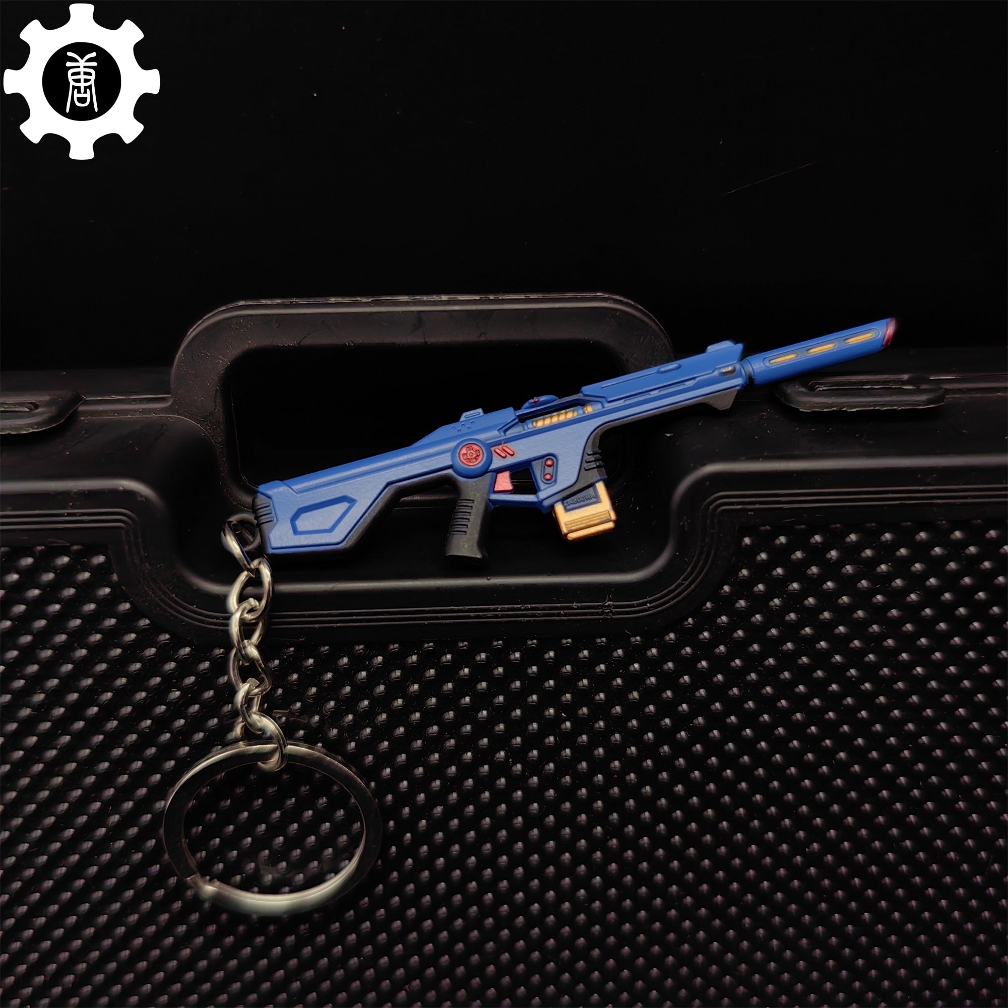 Mini Radiant Entertainment System Phantom Gun Metal Keychain - Tophatter Daily Deals